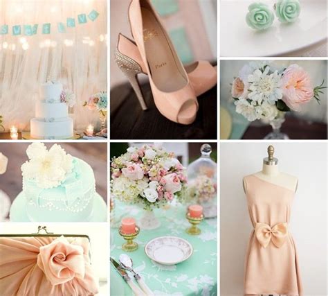 Peach And Mint 15 Stunning Summer Wedding Colors For A Memorable Big