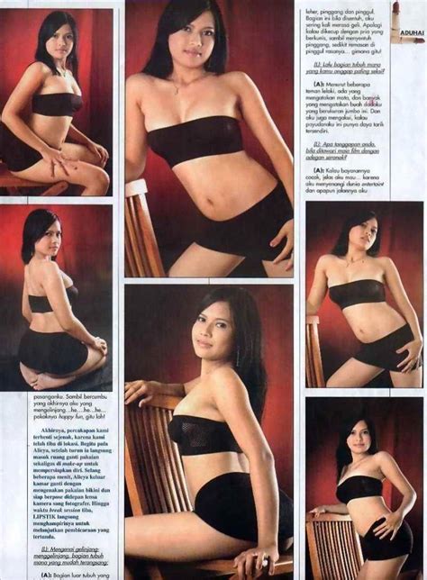 Indo Model Majalah Dewasa Jadul Strips Off Her Shorts