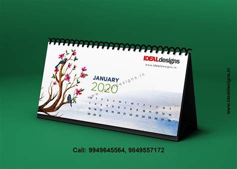Calendar Design And Printing Services Hyderabad India Creative Logo