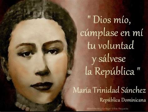 Biografias María Trinidad Sánchez Primera Martir De La Patria