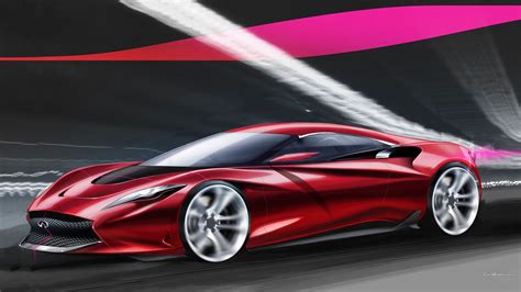 2160x1440 Resolution Red And Black Sports Car Concept Cars Infiniti