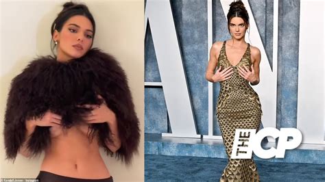 Kendall Jenner Flashes A Glimpse Of Underboob And Bare Taut Midriff