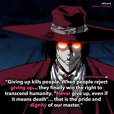 9 Grusome Alucard And Hellsing Quotes Images Hellsing Alucard Hellsing Alucard