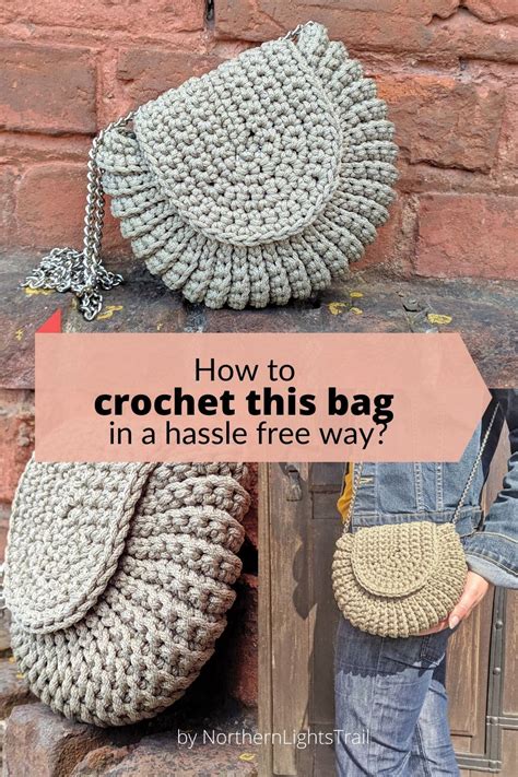 Easy Crochet Bag Tutorial Step By Step Crochetbeja Atelier Yuwaciaojp