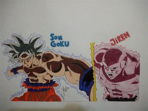 Dibujo De Goku Vs Jiren Dibujos Y Animes Amino