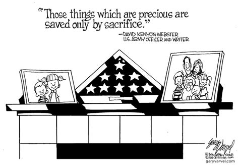 Memorial Day When Editorial Cartooning Comes Out To Die