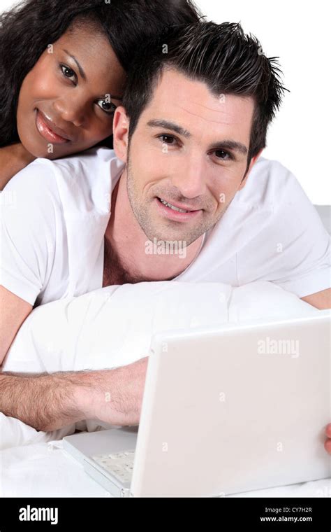 Mixed Race Couple Stock Photo Alamy