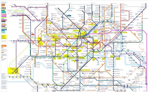 The Tube Map Of The Future Is Here And It Is Glorious London Underground Map London Tube Map