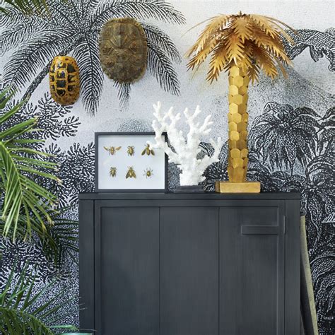 Pacific coast® lighting mountain wind table lamp in oak. Brass Palm Tree Table Lamp - Hk Living | Cuckooland