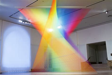 Exhibition The Shape Of Light Gabriel Dawe Archdaily