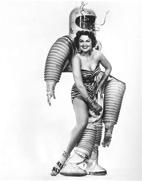 Conquest Of Space 1955 Space Girl Space Suit Retro Futurism