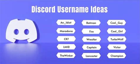 The Word Discord Username Is Displayed On A Blue Background With Other