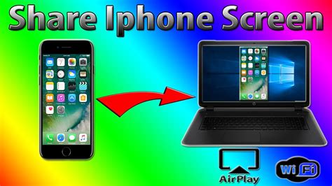 How To Share Iphone Screen To Pclaptop Ahmed And Kaleem Youtube