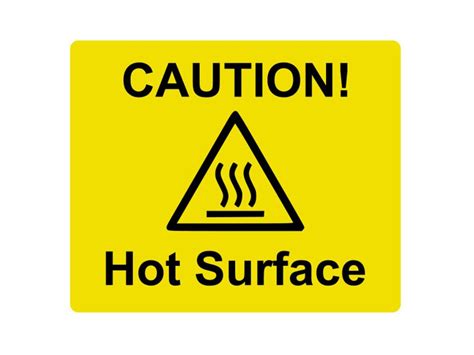 Caution Hot Surface Sign Etsy Hong Kong