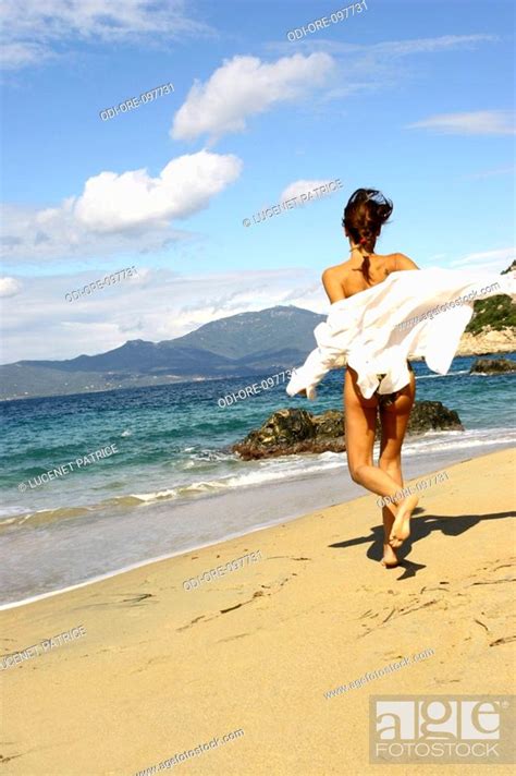 Naked Woman Beach Stock Photo Picture And Rights Managed Image Pic Odi Ore Agefotostock