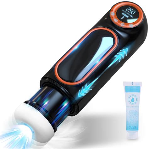 High End Contemporary Fashionautomatic Male Masturbator With Powerful Vibrating And Thrusting Mode