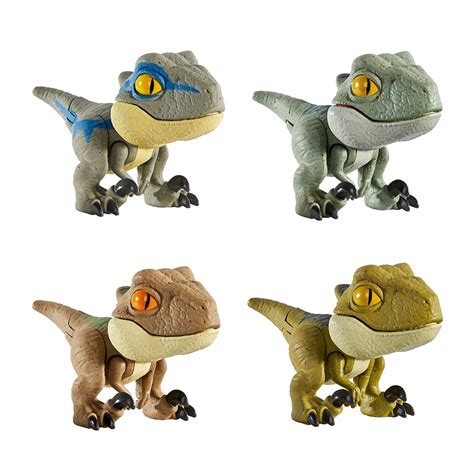 Toys Toys And Hobbies Action Figures Jurassic World Snap Squad Velociraptor Echo Dinosaur Figure