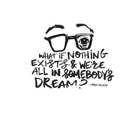 Woody Allen Quote Original Artwork Digital Print Literary Art