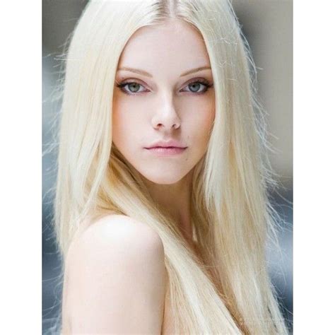 Platinum Blonde Hair Color Liked On Polyvore Featuring Beauty Products Haircare And Hair Color