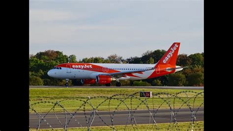 Video Easyjet Airbus A320 Sharklets Landing And Takeoff At Luxembourg