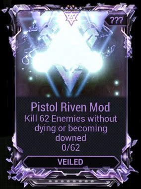Welcome to my comprehensive guide for all you need to know in regards to riven mods and the kuva used to cycle them. Riven Challenge - Warframe