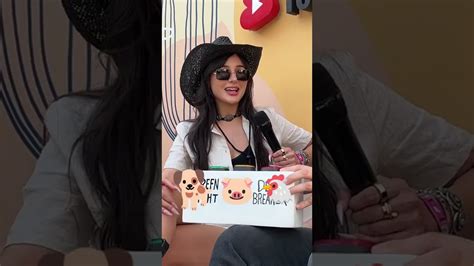 Sssniperwolf Plays The Dating Dealbreaker Game At Coachella Youtube