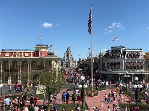 Main Street Usa Walt Disney World Magic Kingdom