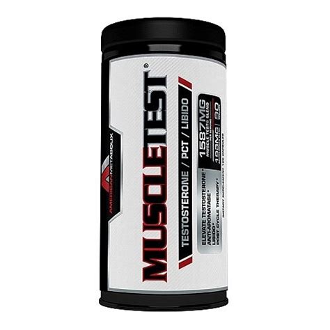 American Metabolix Muscle Test Testosterone Booster Review • T E S T O S T E R O N E J U N K I E