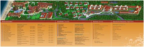 Sandos Playacar Map Of Grounds Timeshare Promotions