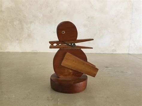 Maybe you would like to learn more about one of these? Vintage Hand Made Wood Duck Clothes Pin Recipe or Memo ...