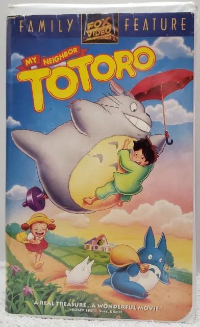 My Neighbor Totoro Vhs Hayao Miyazaki Studio Ghibli Vintage