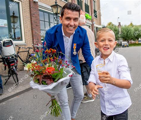 Jan Smit His Son Senn During Editorial Stock Photo Stock Image