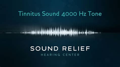 Sounds Of Tinnitus Sound Relief Tinnitus And Hearing Center