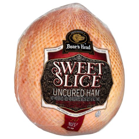 Save On Boar S Head Sweet Slice Ham Whole Boneless Smoked Fully Cooked