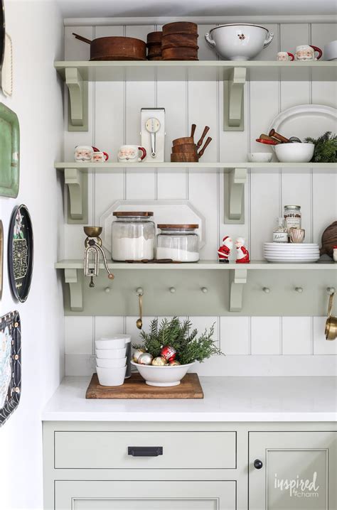 These floating cones are a sweet way to decorate for an ice cream social, kid's birthday party or wedding or baby shower. Festive Christmas Kitchen Decor Ideas and Inspiration