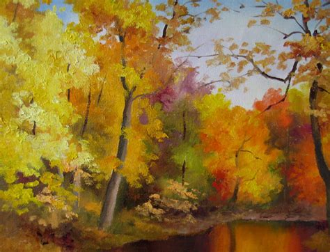 Nels Everyday Painting Autumn Landscape 2 Sold