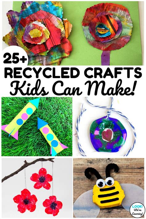 Over 25 Easy Recycled Craft Ideas For Kids To Make Laptrinhx News
