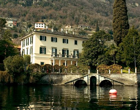 George Clooney And Amals Home In Lake Como Italy Photos