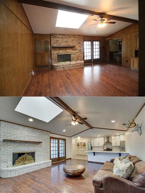 House Remodel On A Budget These Before And After Pictures Are Amazing