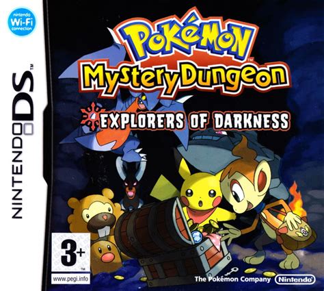 Pokémon Mystery Dungeon Explorers Of Darkness 2007 Nintendo Ds Box
