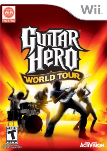Guitar Hero World Tour Nintendo Wii Game With Manual Free Uk Delivery 5030917061813 Ebay