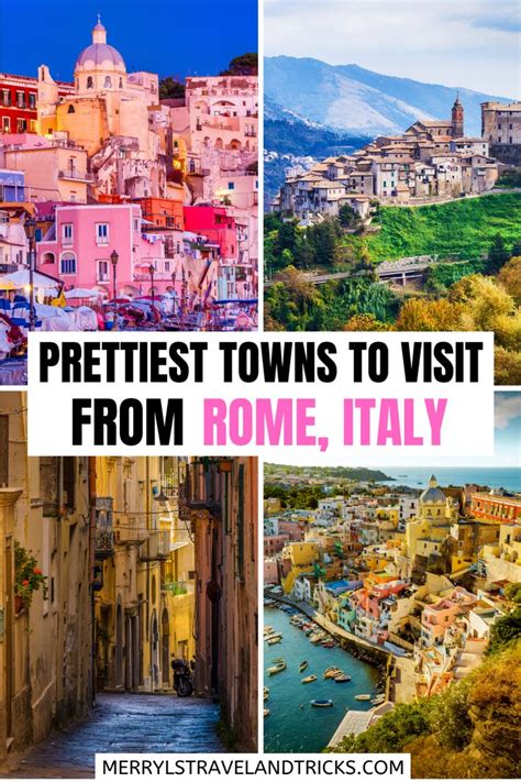Prettiest Towns To Visit From Rome Italy Italy Travel Rome Travel Around The World Day