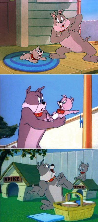 Tom And Jerrys Spike And Tyke Tom And Jerry Cartoon Retro Cartoons
