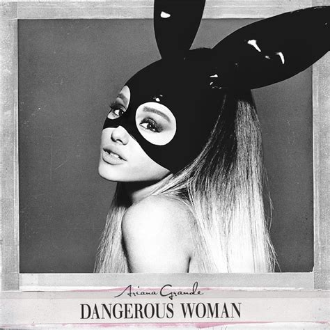Ariana Grande Dangerous Woman Music Cover Album Canvas Etsy