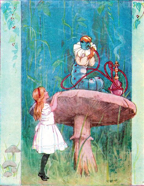 Alice In Wonderland Vintage Image Alice Antique Illustration Etsy