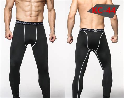 Hot Offer 2018 Joggers Men Compression Pants Tights Casual Bodybuilding Man Trousers Brand