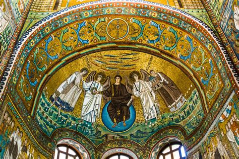 The Basilica Of San Vitale Is A Church In Ravenna Italy Built In 547