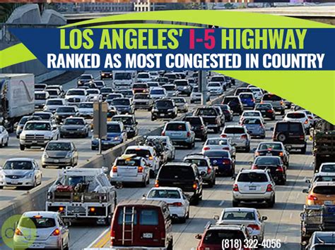 Los Angeles I 5 Highway Ranked As Most Congested In Country