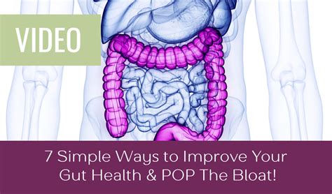 Video 7 Simple Ways To Boost Your Gut Health Prosper On Purpose