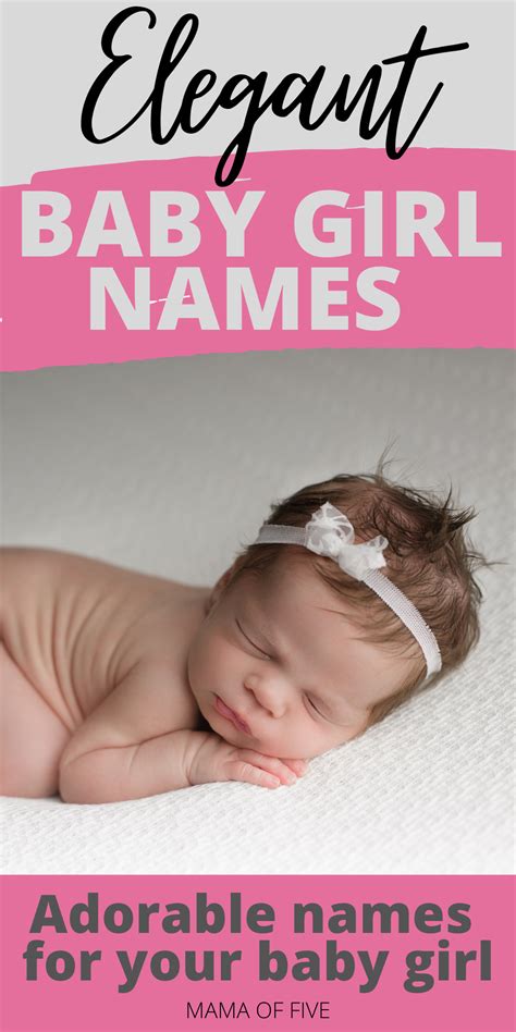 Elegant Girl Names Elegant Girl Names Baby Girl Names Baby Girl